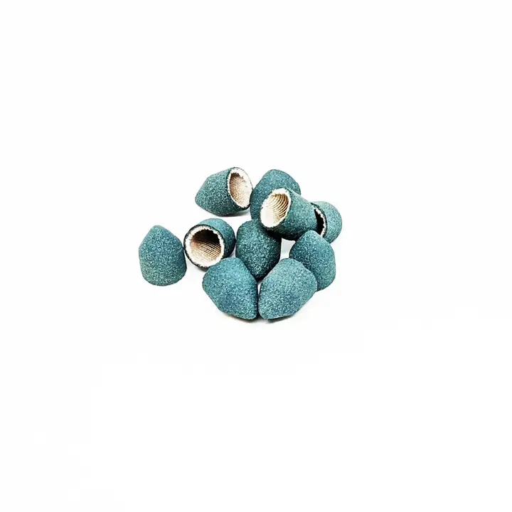 Nisima. Набір ковпачків для педикюру, Ø 10 мм, 150 грит, 10 шт, Kp10tmK — Nisima, NAILSMADE