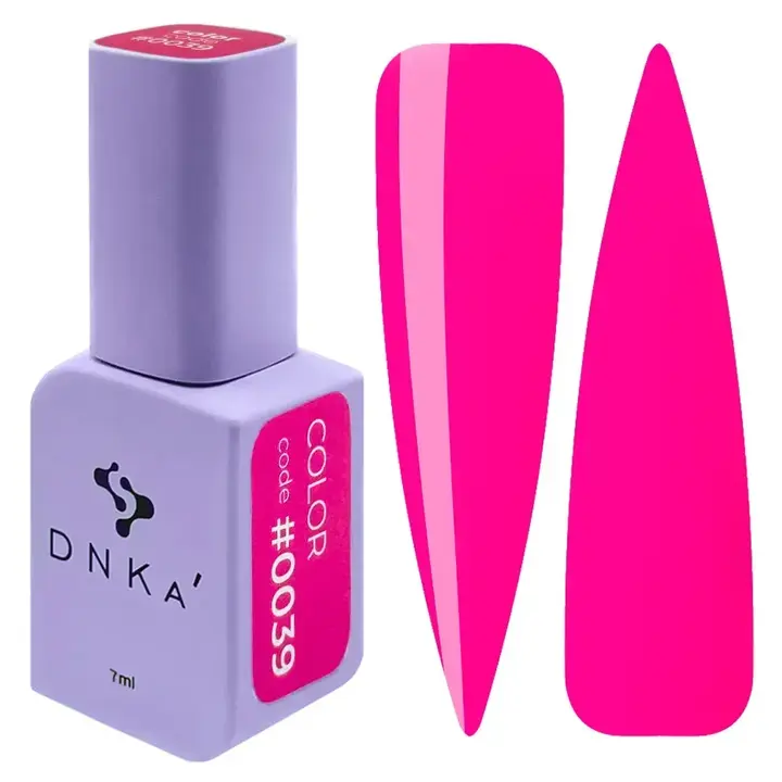 DNKa’ Gel Polish COLOR #0039, NEW FORMULA, 7 ml — DNKa’ Professional, NAILSMADE