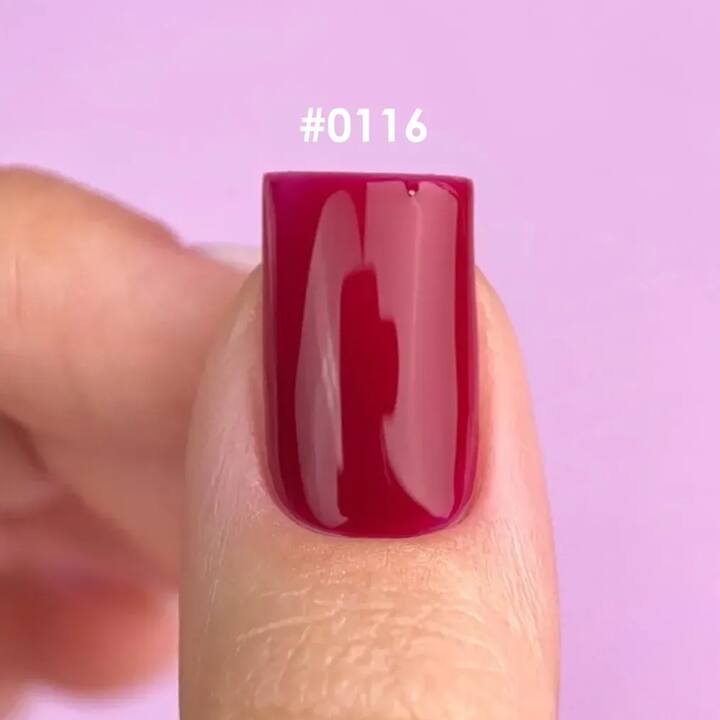 DNKa’ Gel Polish Emily #0116, 7 ml, вишнево-червоний — DNKa’ Professional, NAILSMADE