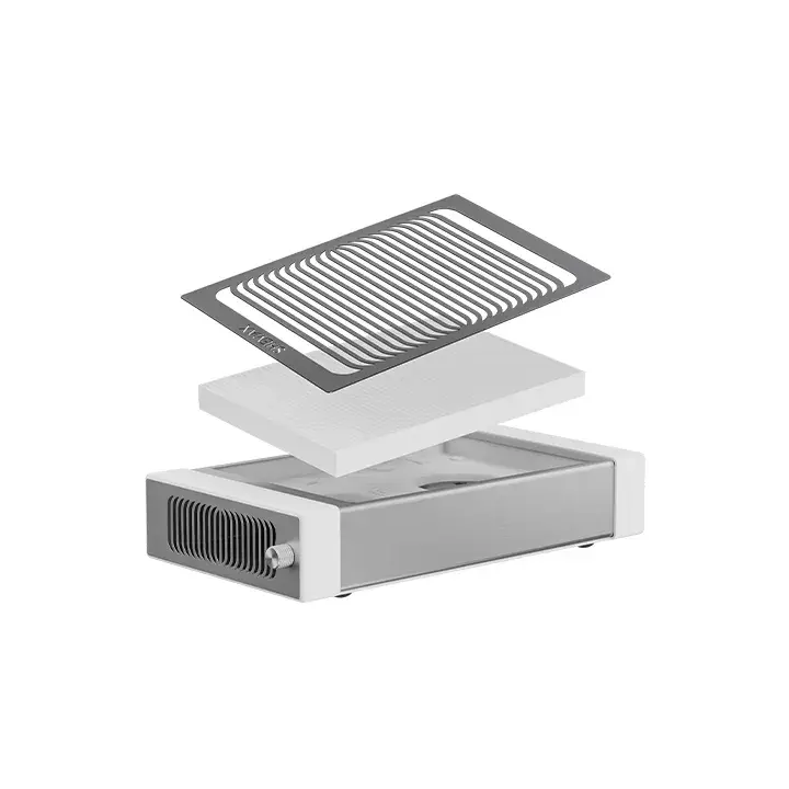 SHEMAX. Витяжка настільна Style Pro, подвійний мотор, біла (під замовлення) — SHEMAX, NAILSMADE