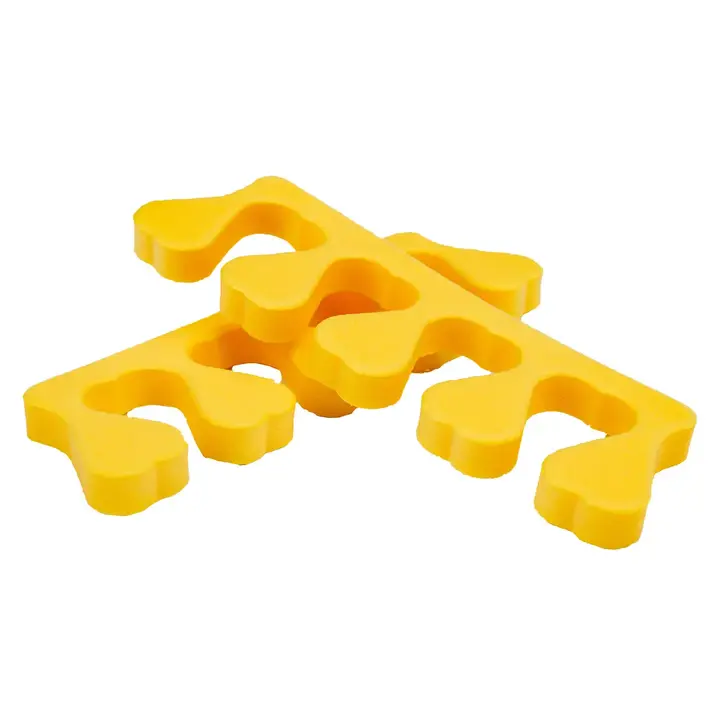 Розділювачі для пальців, жовті, 2 шт (1 пара) — Toe separators, NAILSMADE