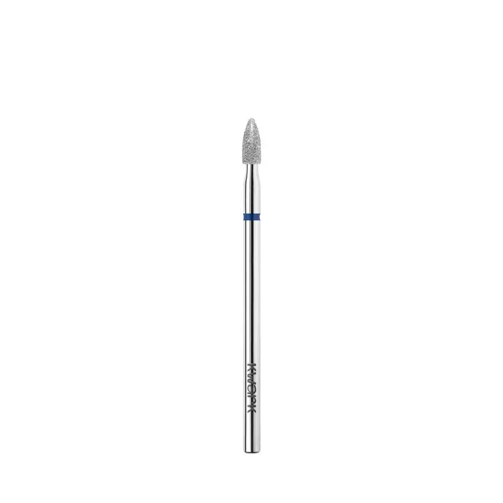 KWARK. Фреза алмазно-платинова "ПАТРОН" синя, Ø 2.5 mm — KWARK, NAILSMADE