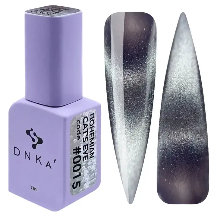 DNKa’. Gel Polish, Bohemian Cat`s Eye (#0015) #0148, 7 ml, гель-лак "Котяче око" — DNKa’ Professional, NAILSMADE