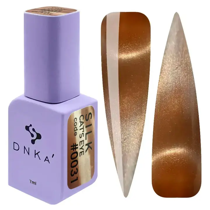 DNKa’. Gel Polish Cat`s Eye, Silk, #0031, 7 ml, гель-лак "Котяче око" — DNKa’ Professional, NAILSMADE