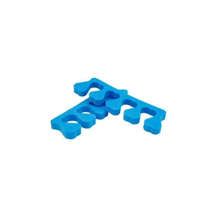 Розділювачі для пальців, сині, 2 шт (1 пара) — Toe separators, NAILSMADE