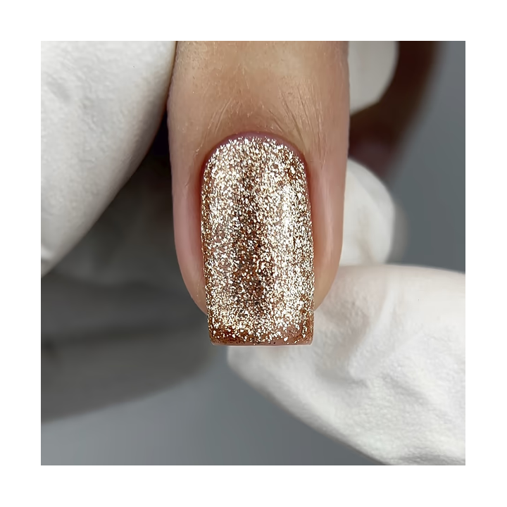 DA'23. Art Gel "Unlimited", Gold, 5 ml. Gel na design, magnetické třpytky — DA'23 Brand, NAILSMADE