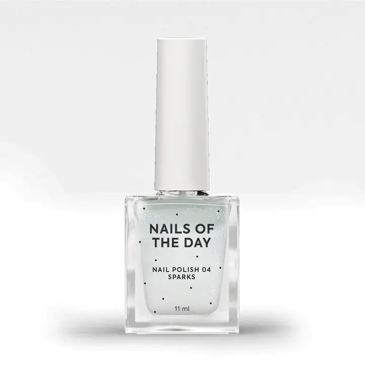 NOTD. Sparkle Nail Polish, 11 ml. Лак для нігтів з блискітками — NAILS OF THE DAY (NOTD), NAILSMADE
