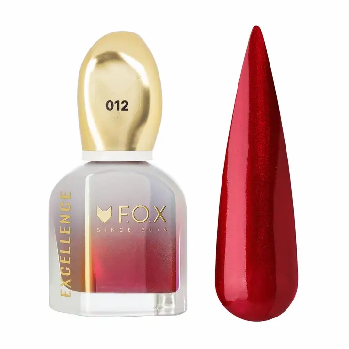 F.O.X. Nail polish #012, 12 ml. Лак для нігтів, з шимером — F.O.X, NAILSMADE