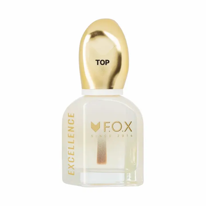F.O.X. Top Coat, 12 ml. Топове покриття для класичного лаку — F.O.X, NAILSMADE