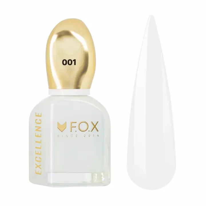 F.O.X. Nail polish #001, 12 ml. Лак для нігтів — F.O.X, NAILSMADE