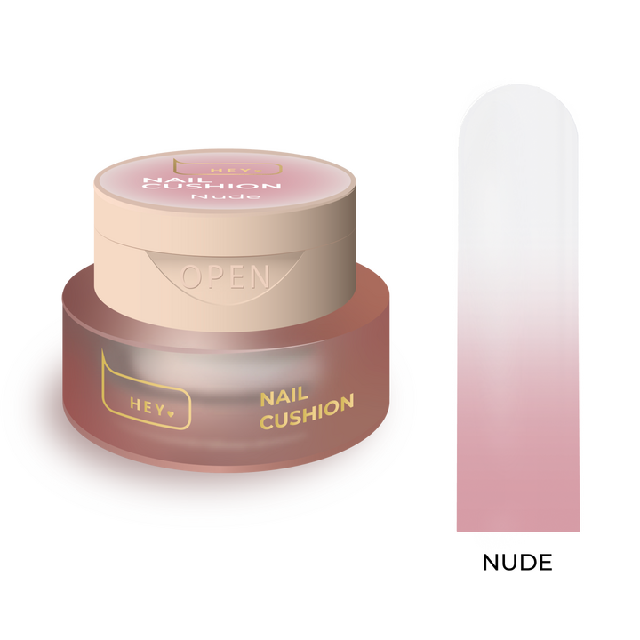 HEYLOVE. Nail cushion «Nude», 2 g, гелева фарба для омбре, стемпінгу та малювання, нюдовий — HEYLOVE, NAILSMADE