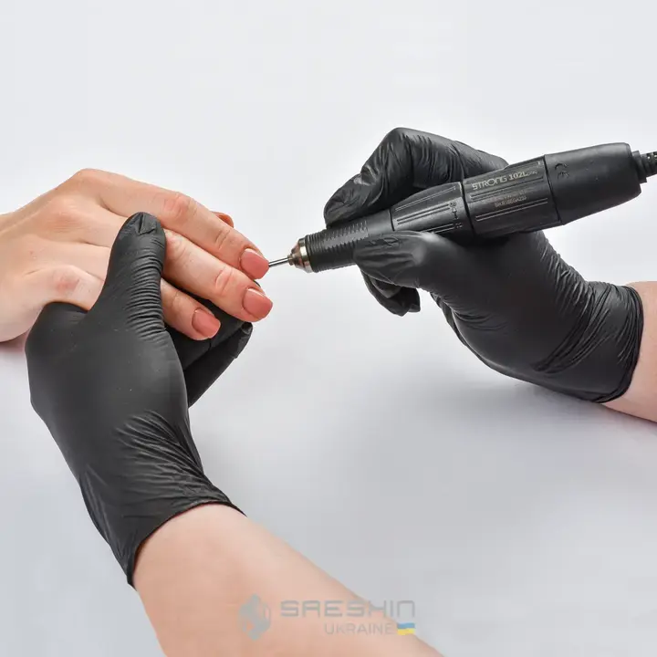 STRONG. Nail drill "Saeshin Strong 210/102L", original. Фрезер 40 тисяч оборотів, реверс, оригінал з сертифікацією — Drills, NAILSMADE