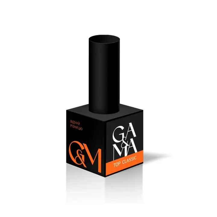 GÉMELY (ex GA&MA). Classic No Sticky Top, 15 ml, Топ без липкого шару, класичний — GÉMELY (ex GA&MA), NAILSMADE
