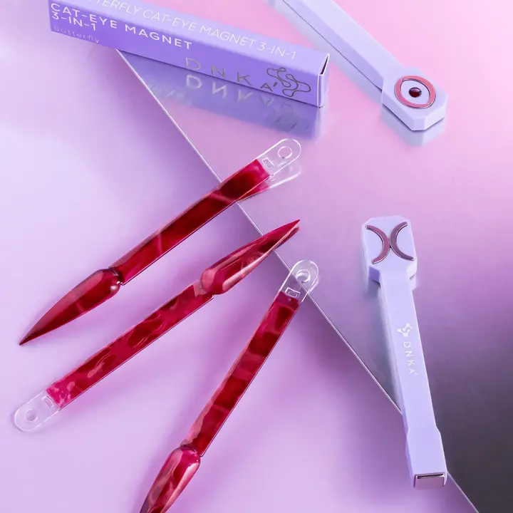 DNKa'. Magnet Cat-Eye Butterfly 3-in-1. Магніт для котячого ока — DNKa’ Professional, NAILSMADE