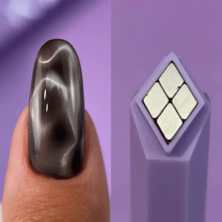DNKa'. Magnet Cat-Eye Rhombus 4-in-1. Магніт для котячого ока — DNKa’ Professional, NAILSMADE