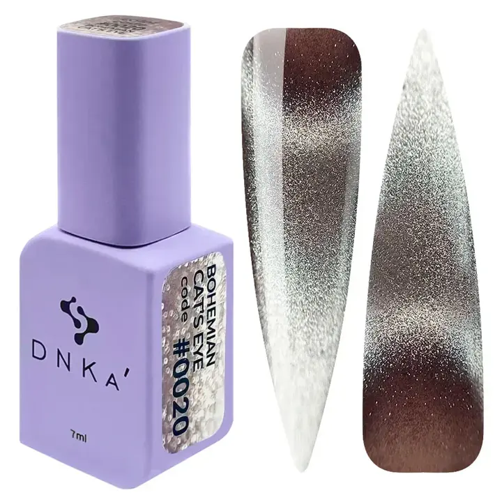 DNKa’. Gel Polish, Bohemian Cat`s Eye #0020 (#0153), 7 ml, гель-лак "Котяче око" — DNKa’ Professional, NAILSMADE