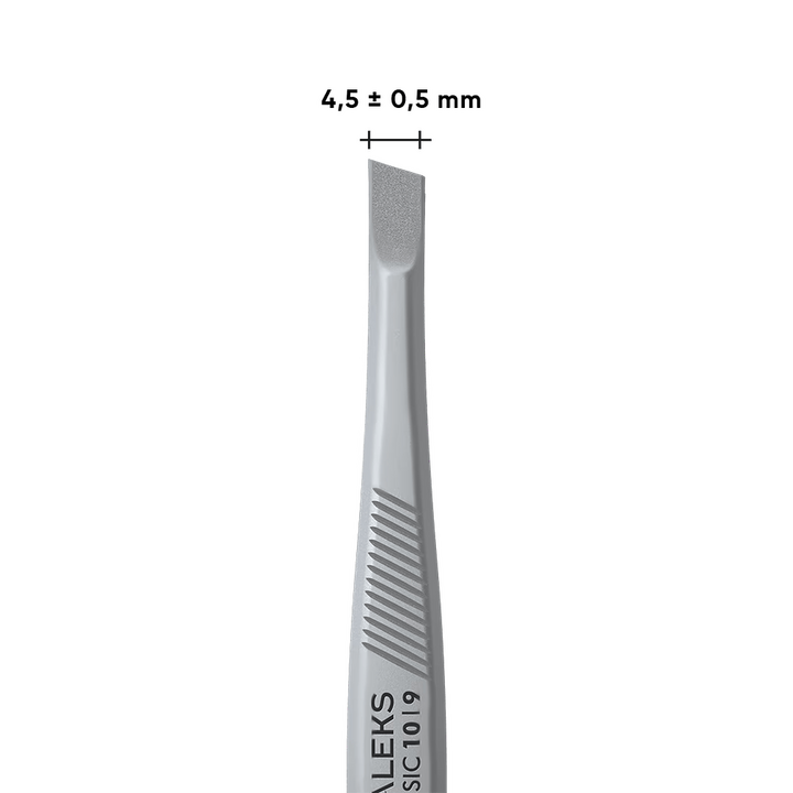 STALEKS Пінцет для брів EXPERT 10 TYPE 9 (скошений широкий) форма Краб — STALEKS, NAILSMADE