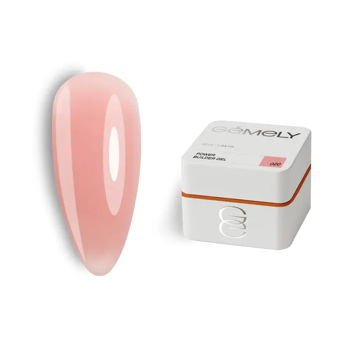 GÉMELY (ex GA&MA). Power Builder Gel #020, 15 ml, Hartgel — GÉMELY (ex GA&MA), NAILSMADE