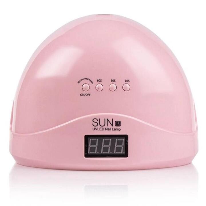 UV-LED lamp SUN 1S PINK 48W. Лампа для сушки гель-лаку — Lamps and Lights for Curing, NAILSMADE