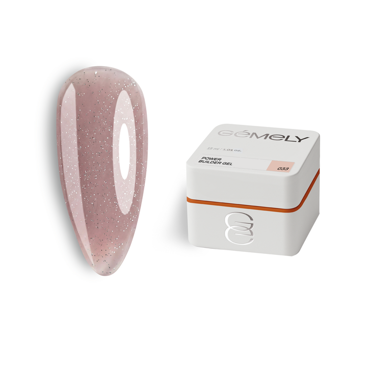 GÉMELY (ex GA&MA). Power builder gel #033, 15 ml, твердий гель — GÉMELY (ex GA&MA), NAILSMADE