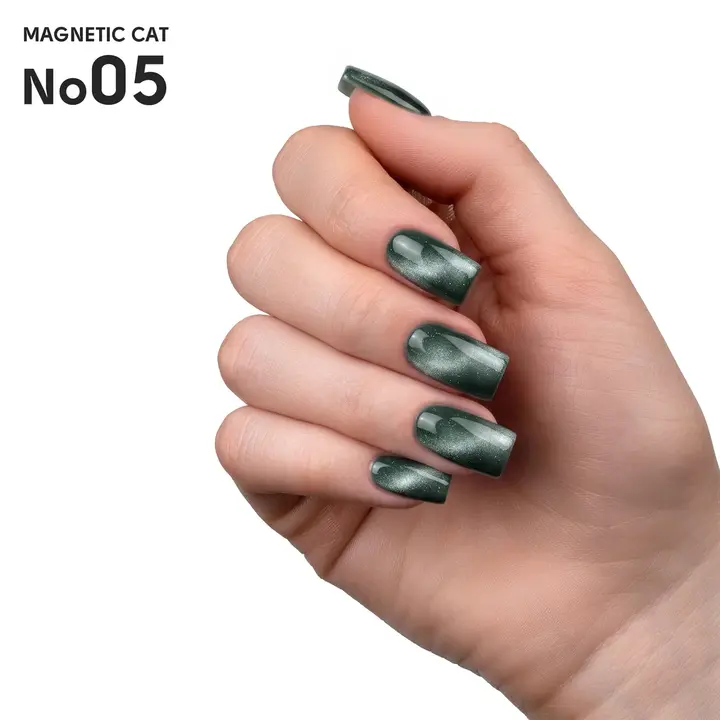 SHELLY. Gel Polish, Magnetic Cat #05, 12 ml. Гель лак "Котяче око" — Shelly, NAILSMADE