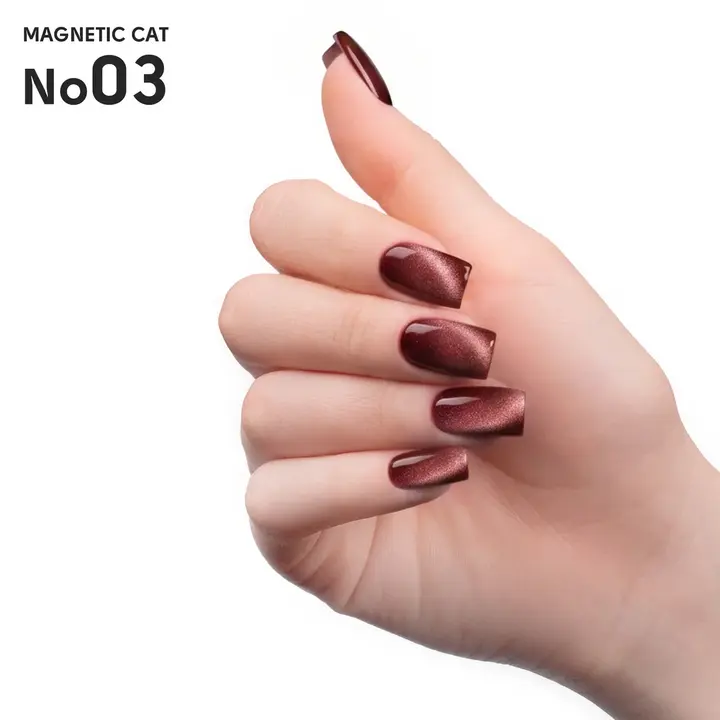 SHELLY. Gel Polish, Magnetic Cat #03, 12 ml. Гель лак "Котяче око" — Shelly, NAILSMADE