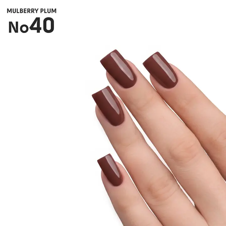 SHELLY. Gel Polish #40, Mulberry Plum, 12 ml. Гель лак — Shelly, NAILSMADE
