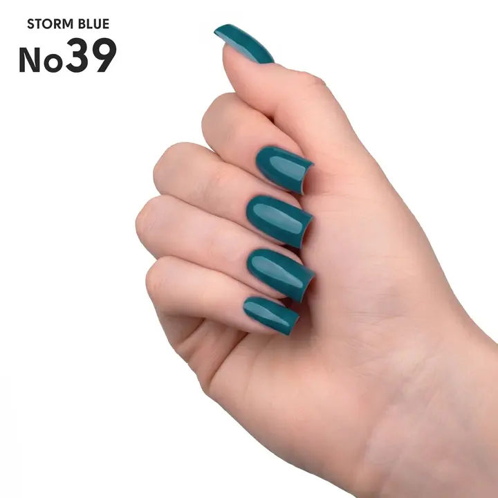 SHELLY. Gel Polish #39, Storm Blue, 12 ml. Гель лак — Shelly, NAILSMADE
