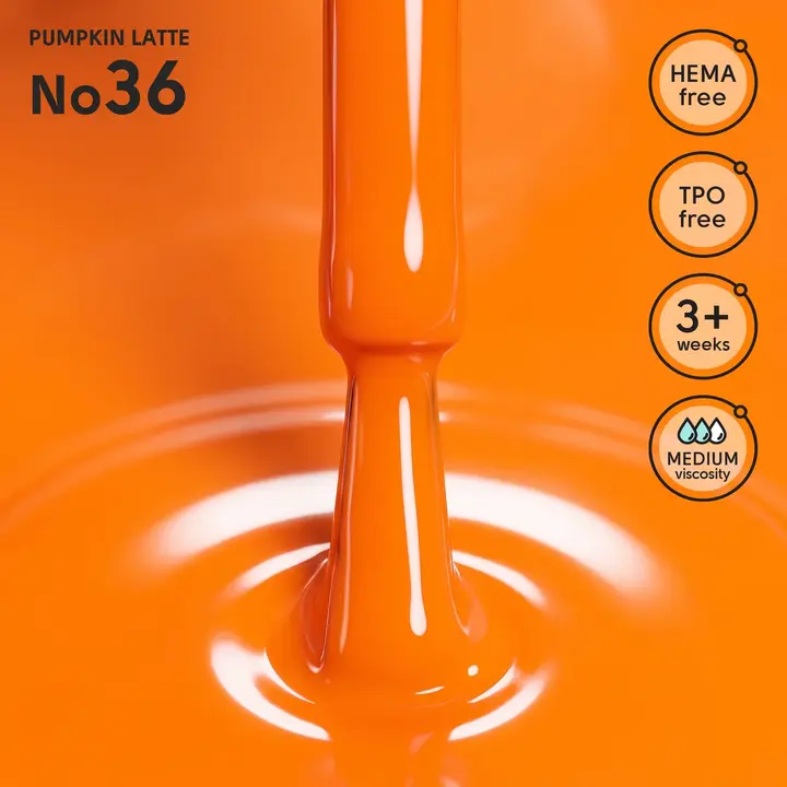 SHELLY. Gel Polish #36, Pumpkin Latte, 12 ml. Гель лак — Shelly, NAILSMADE