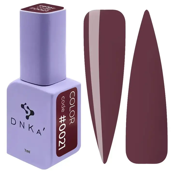 DNKa’ Gel Polish COLOR #0021, 7 ml — DNKa’ Professional, NAILSMADE