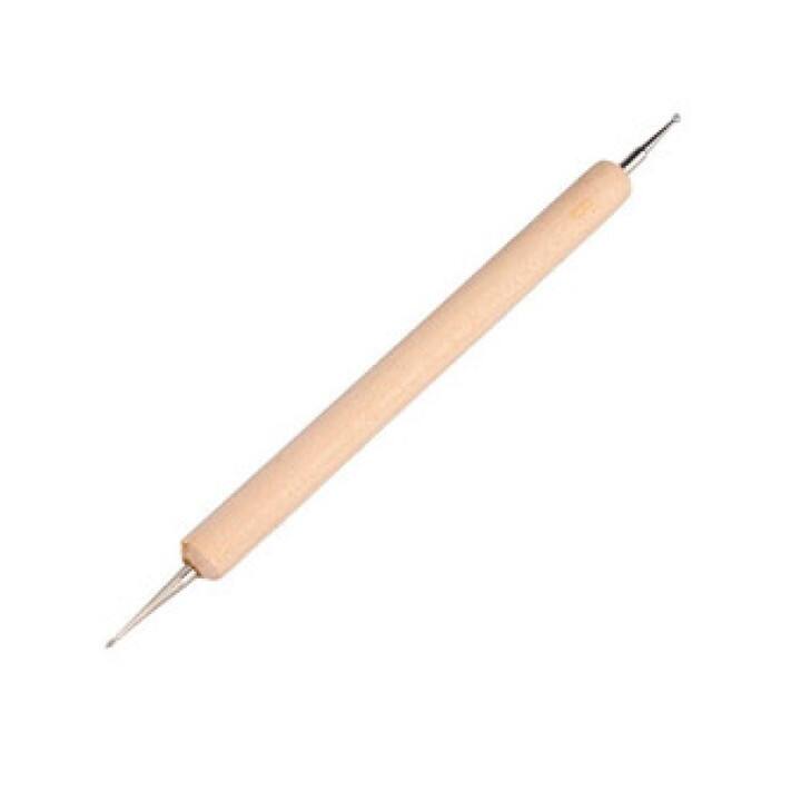 Doppelseitiges Dotting-Tool, Holz #2