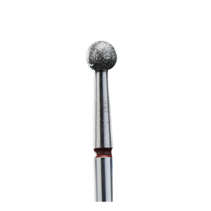 STALEKS. Фреза алмазна "КУЛЯ" червона, Ø 3.5 mm #1