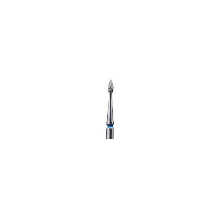 STALEKS Фреза алмазна "КРАПЛЯ" синя, Ø 1.6 mm #1
