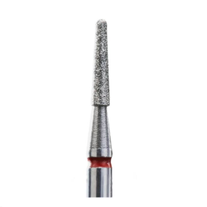 STALEKS Фреза алмазна "КОНУС УСІЧЕНИЙ" червона, Ø 1.8 mm #1