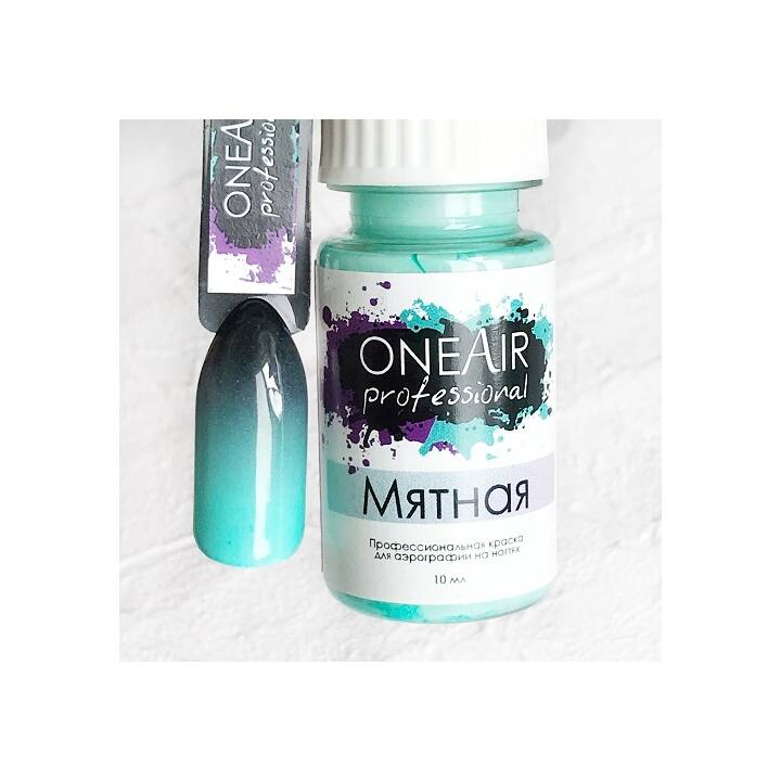OneAir Professional Vernice pastello per aerografo MENTA, 10 ml #1