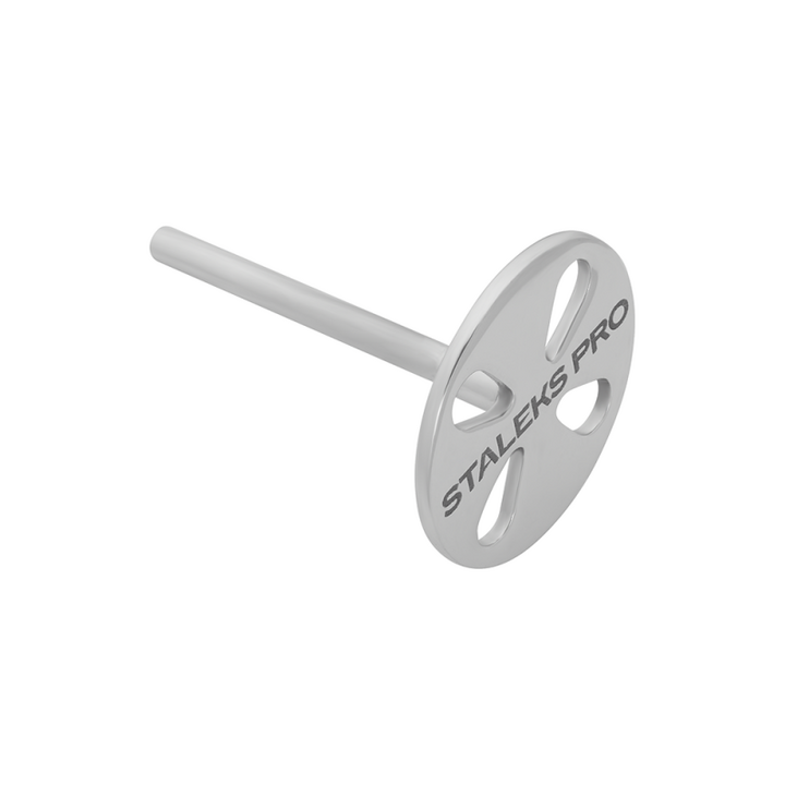 STALEKS. Pododisc M, Ø20 mm, у комплекті зі змінними файлами 180 грит (5 шт). Диск педикюрний, металевий #2
