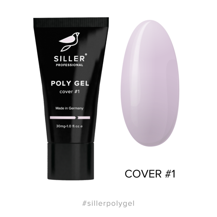 SILLER Polygel №1, 30 ml, Моделюючий полігель #2