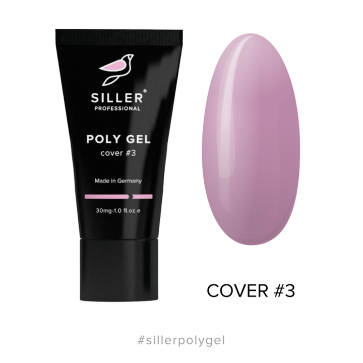SILLER Polygel №3, 30 ml, Моделюючий полігель #2
