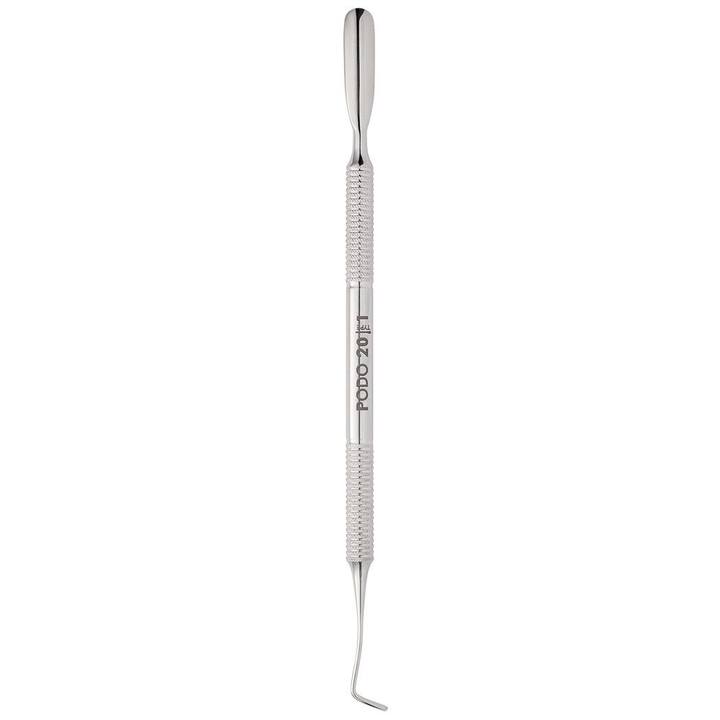STALEKS. Pedicure spatula. Лопатка педикюрна PODO  20 TYPE 1 (кюретка + заокруглений пушер) #1