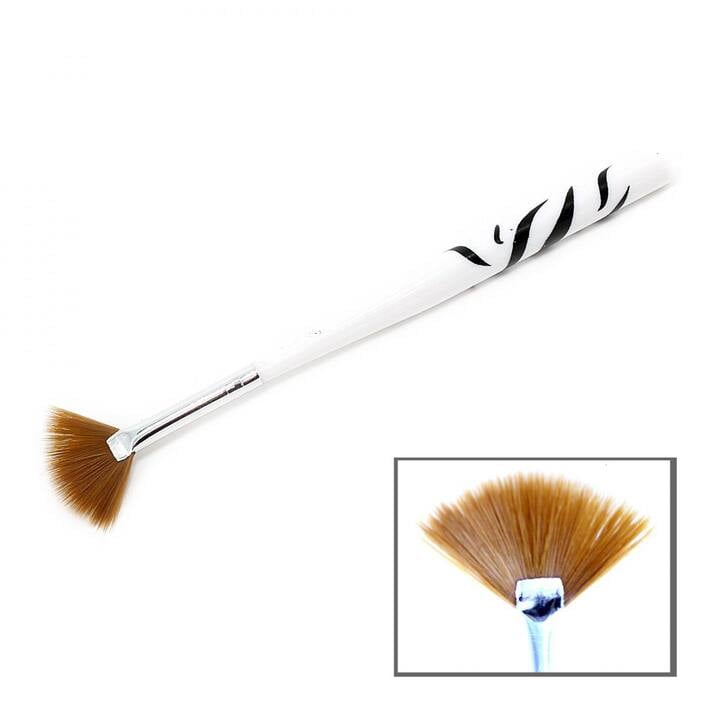 Mini-Fächerpinsel, „Zebra“ #2