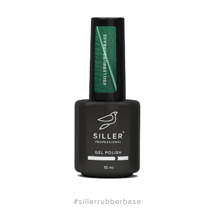 SILLER Rubber Base, 15 ml, Каучукова прозора база #1