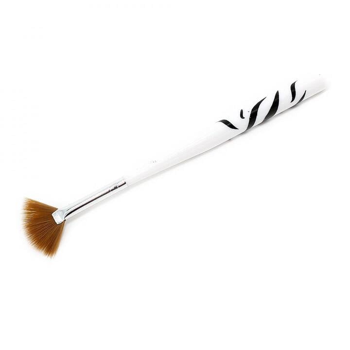 Mini-Fächerpinsel, „Zebra“ #1