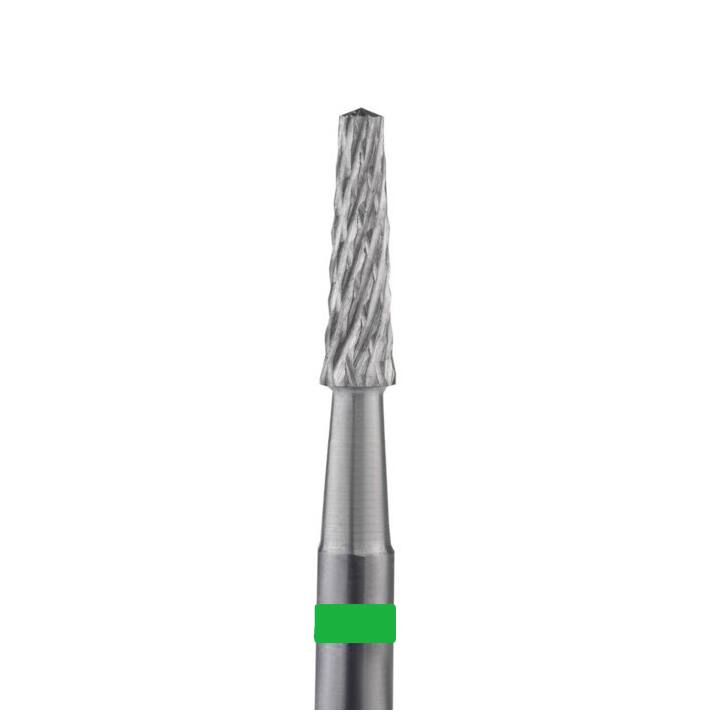 Fresa de metal duro "CONE PEQUENO" verde, Ø 1.8 mm — Fresas de carboneto, NAILSMADE