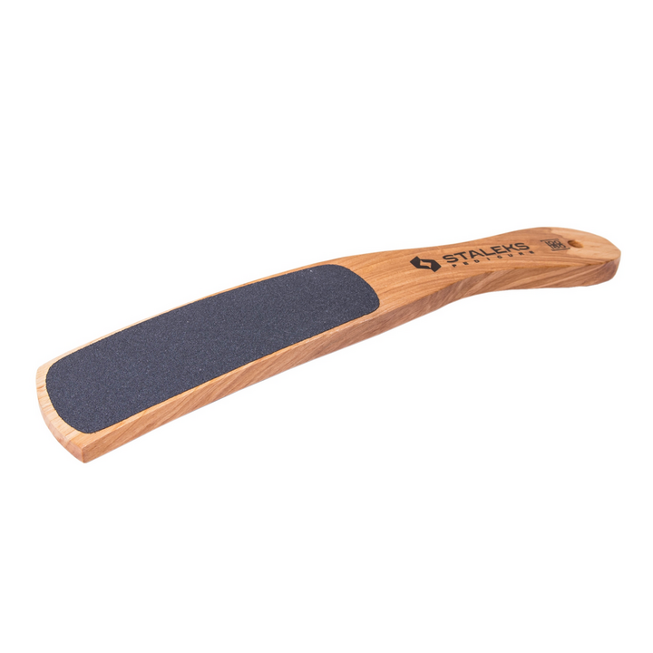 STALEKS. Терка для стоп дерев'яна BEAUTY & CARE 10 TYPE 2, 100/180 грит #4