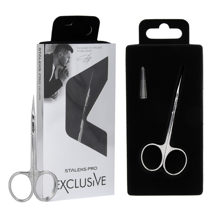 STALEKS Cuticle scissors, Ножиці для кутикули EXCLUSIVE 20 TYPE 1 Magnolia #5