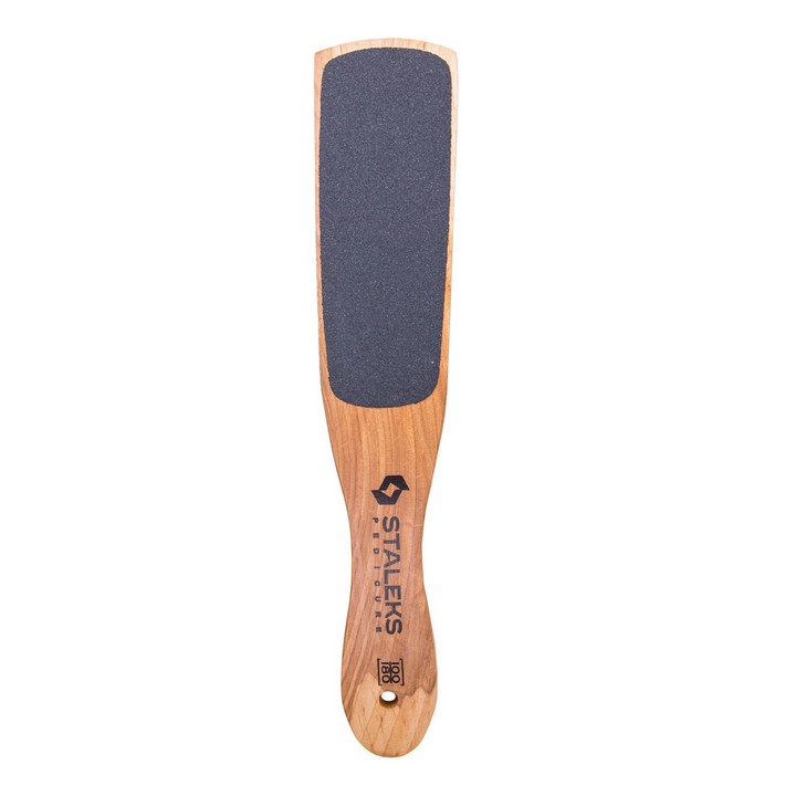 STALEKS. Терка для стоп дерев'яна BEAUTY & CARE 10 TYPE 2, 100/180 грит #1