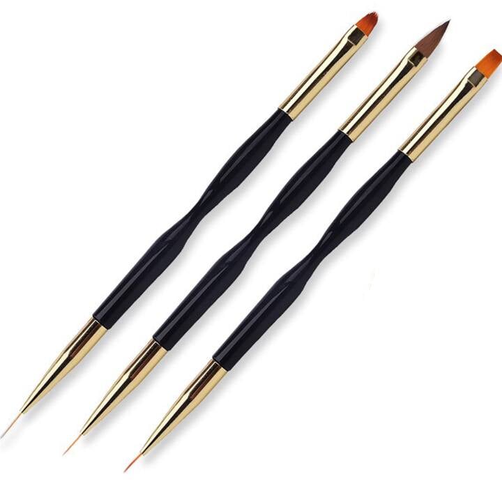 Set da 3, Pennelli per disegno/gel #1