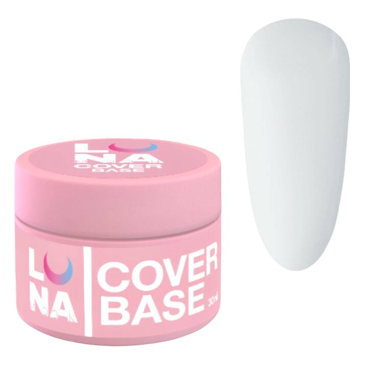 LUNAmoon. Cover Base #4, Milky, 30 ml #2