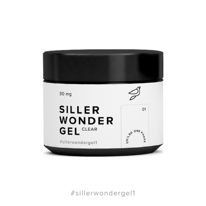 SILLER One Phase Wonder Gel №1 Прозорий, 30 ml #1