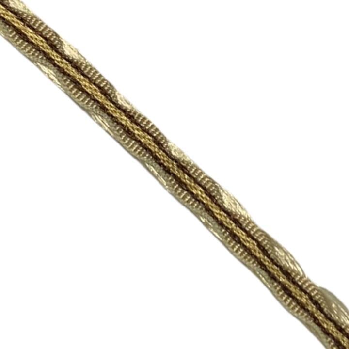 Fita de tecido para design de unhas, marrom-bege #1